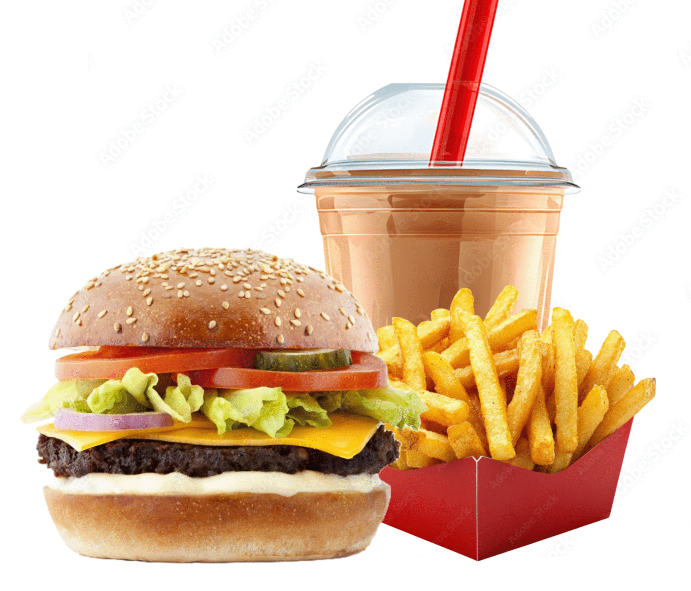 wagyu burger super combo